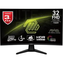 31.5 MSI MAG 32C6X 1MS 250HZ FHD CURVE 1500R VA ADAPTIVE-SYNC GAMING MONITOR