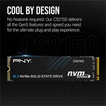 PNY CS2150 2TB  10200/8500 NVME PCIE GEN5X4 M.2 SSD (M280CS2150-2TB-TB)