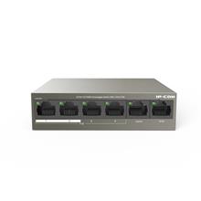 IP-COM F1106P-4-63W 4 PORT 10/100+2X10/100 UPLINK METAL KASA 58W POE SWITCH 