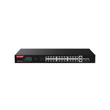 IP-COM G1128P-24-410W 24 PORT GIGABIT +2XGB RJ45/SFP UPLINK 370W POE RACKMOUNT SWITCH 