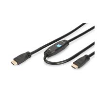 DİGİTUS HDMI KABLO ALTIN UÇLU SİYAH (40M) AK-330105-400-S