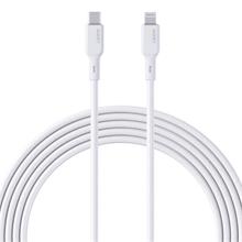 AUKEY CB-NCL1-WH NAYLON ÖRGÜLÜ 3A 480MBPS TYPE-C LIGHTNING KABLOSU 1.8MT 