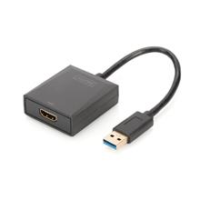 DİGİTUS USB 3.0 ERKEK TO HDMI DİŞİ ÇEVİRİCİ DA-70841