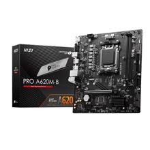 MSI PRO A620M-B AM5 DDR5 6800(OC) HDMI VGA M.2 USB3.2 JARGB V2 mATX