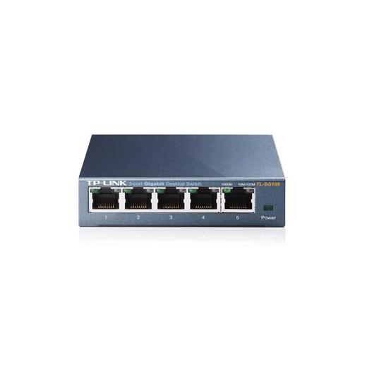 TP-LINK TL-SG105 5 PORT GIGABIT METAL KASA SWITCH 