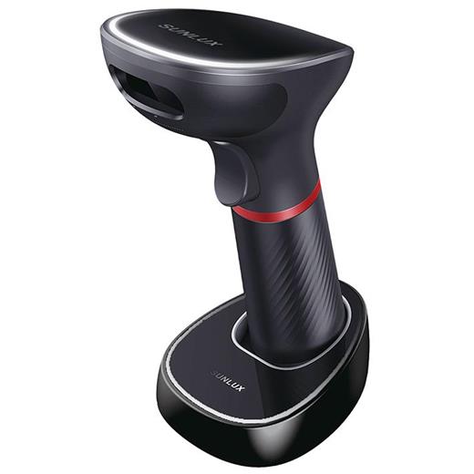 SUNLUX XL-9610 2D KAREKOD KABLOSUZ USB BARKOD OKUYUCU + CRADLE
