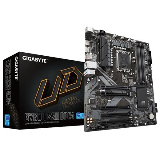 GIGABYTE B760 DS3H D4 1700P HDMİ DP TYPE-C B760-DS3H-DDR4