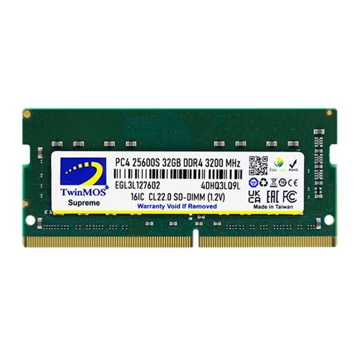 TWİNMOS 32GB DDR4 3200MHZ (MDD432GB3200N)(NB)