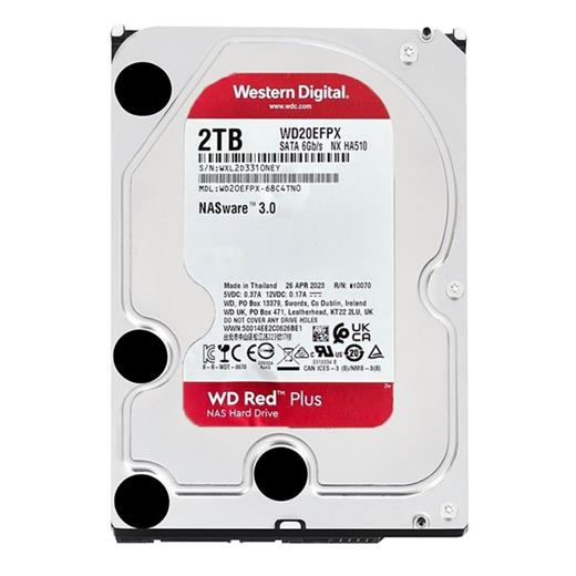 WD RED PLUS NAS 2TB 3.5 5400RPM SATA (WD20EFPX)