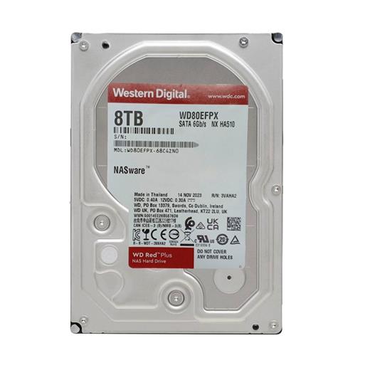 WD RED PLUS NAS 8TB 3.5 5640RPM SATA (WD80EFPX)