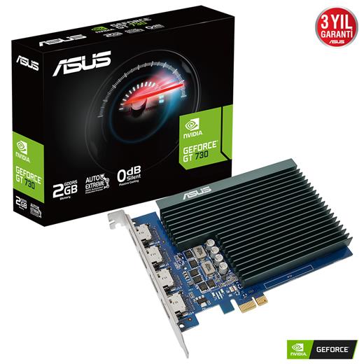 ASUS GT730-4H-SL-2GD5 2GB GDDR5 HDMI 64BİT