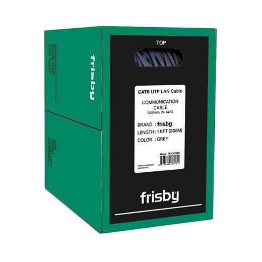 FRISBY FNW-CAT622 305MT 0.50MM 24AWG CAT6 UTP KABLO GRİ 