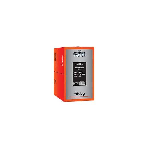 FRISBY FR-CAT601 305MT 0.58MM 23AWG CAT6 UTP KABLO GRİ