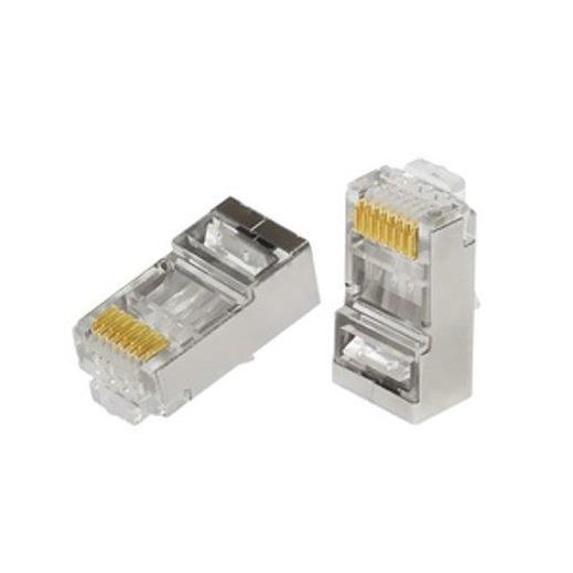 FRISBY FNW-RJ4522N RJ45 FTP CAT6 KONNEKTOR METAL 100LÜ PAKET