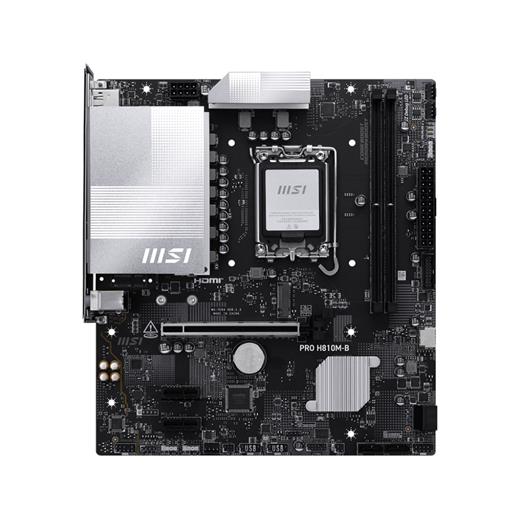 MSI PRO H810M-B DDR5 6400MHZ (OC) M.2 MATX 1851P