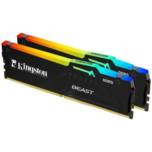 32GB DDR5 CL36 6000MHZ KF560C36BBE2AK2-32TR KINGSTON BEAST RGB 2X16G