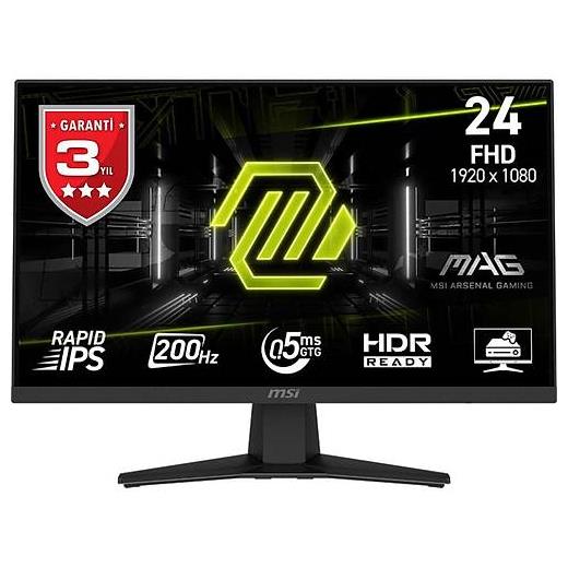 23.8 MSI MAG 244F FHD RAPID 0.5MS 200HZ IPS FLAT