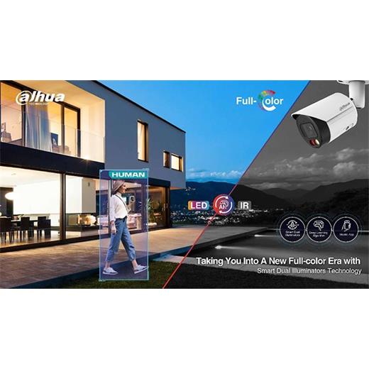 DAHUA IPC-HFW2449S-S-IL 4MP 3.6MM LENS IP BULLET KAMERA (AKILLI İKİLİ AYDINLATMA,SMD+) 