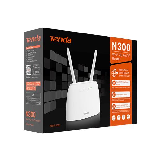TENDA 4G06 N300 Wİ-Fİ 4G VOLTE ROUTER