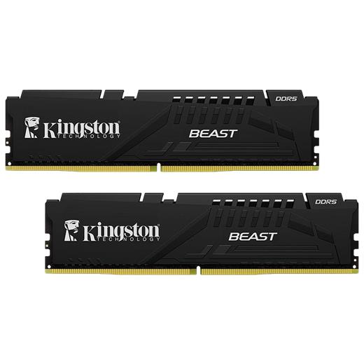 32 GB DDR5 5200MHZ KINGSTON BEAST BLACK EXPO 2X16GB CL36 DIMM DT KF552C36BBEK2/32TR