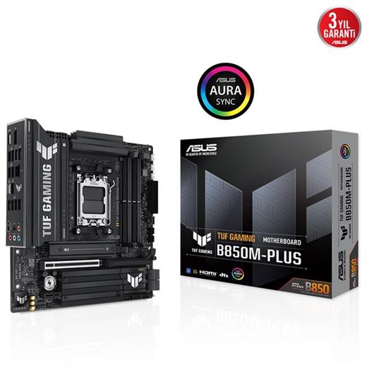ASUS TUF GAMİNG B850M-PLUS AM5 D5 HDMİ DP TYPE-C 90MB1IX0-M0EAY0