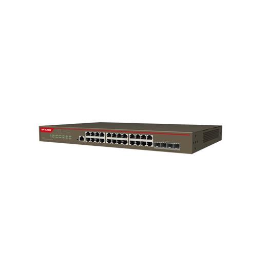 IP-COM G5328X 24 PORT GIGABIT + 4X10GB SFP UPLINK L3 YÖNETİLEBİLİR RACKMOUNT SWITCH 