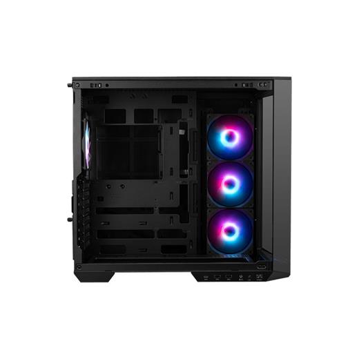 MSI MAG PANO 100R PZ TEMPERLİ CAM ARGB PSU YOK 3X120MM 1X120MM FAN GAMING ATX KASA SİYAH 