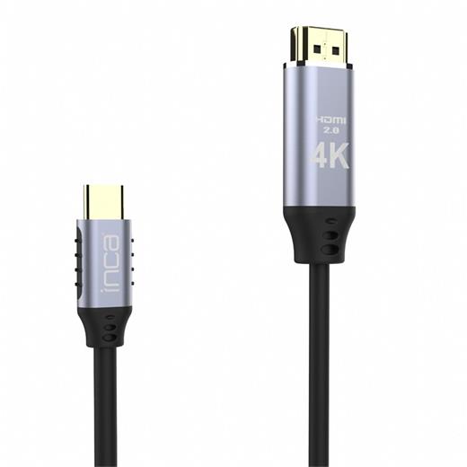 INCA ITCH-02TX TYPE-C TO HDMI 4K 2 METRE KABLO 