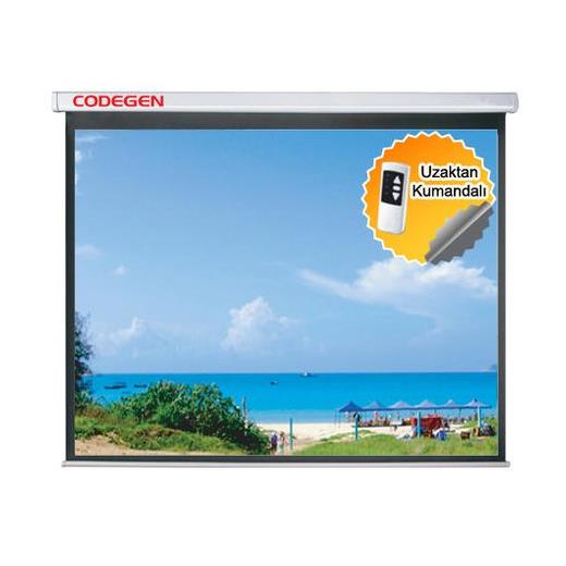 CODEGEN EX-24 240X200 MOTORLU UZAKTAN KUMANDALI PERDE 