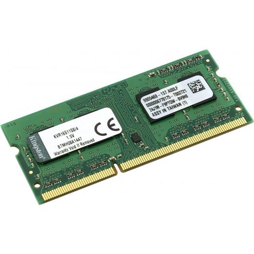KİNGSTON 4GB 1600 DDR3 KVR16S11S8/4WP (NB)