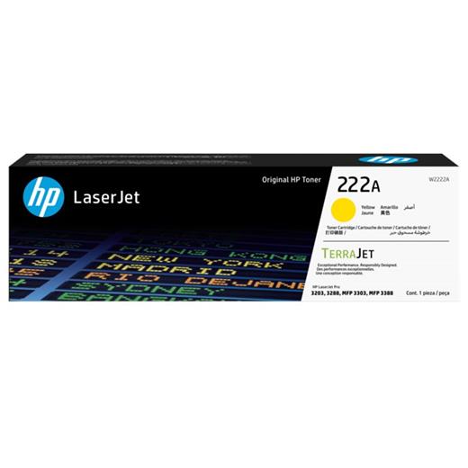 HP W2222A SARI TONER KARTUŞ 222A