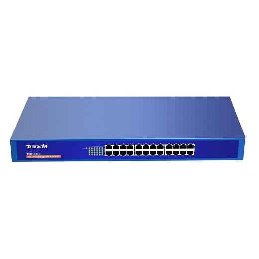 TENDA TEG1024G 24 PORT 10/100/1000 RACK-M SWITCH