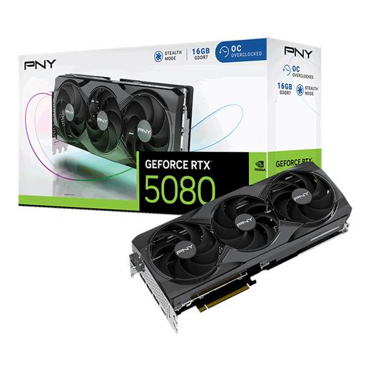 PNY RTX 5080 16GB GDDR7 256BİT (VCG508016TFXPB1-O) EKRAN KARTI