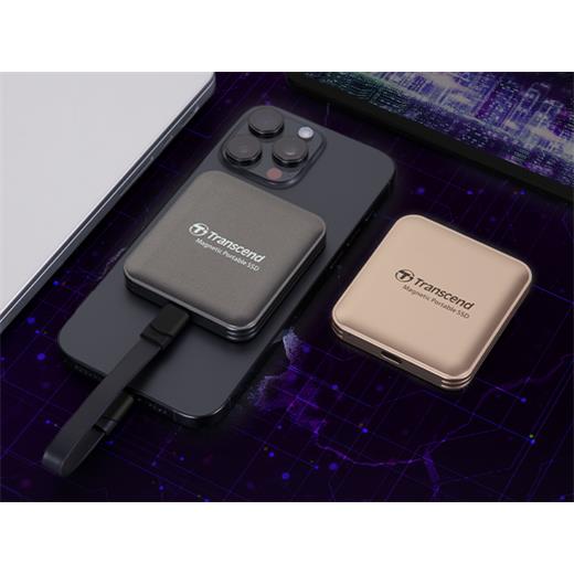 TRANSCEND ESD420 PORTABLE 1TB MAGSAFE BEJ SSD (TS1TESD420G)