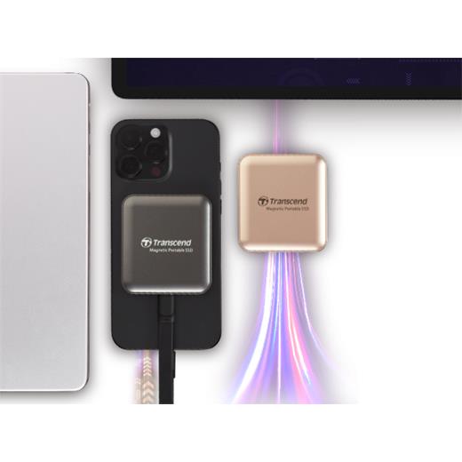 TRANSCEND ESD420 PORTABLE 1TB MAGSAFE BEJ SSD (TS1TESD420G)