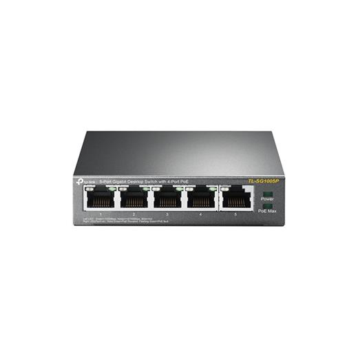 TP-LİNK TL-SG1005P 5 PORT GİGABİT 4PORT POE SWİTCH