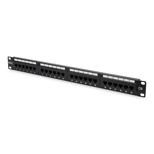DİGİTUS 24 PORT PATCHPANEL DOLU CAT6(DN-91624U-CR)