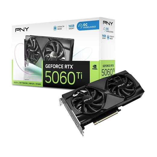PNY RTX 5060 Tİ OC 16GB GDDR7 128BİT (VCG5060T16DFXPB1-O) EKRAN KARTI
