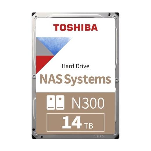 14TB TOSHIBA N300 7200RPM SATA 512MB HDWG51EUZSVA