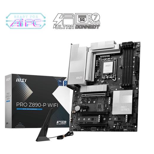 MSI PRO Z890-P WIFI DDR5 9200 (OC) DVI HDMI ATX