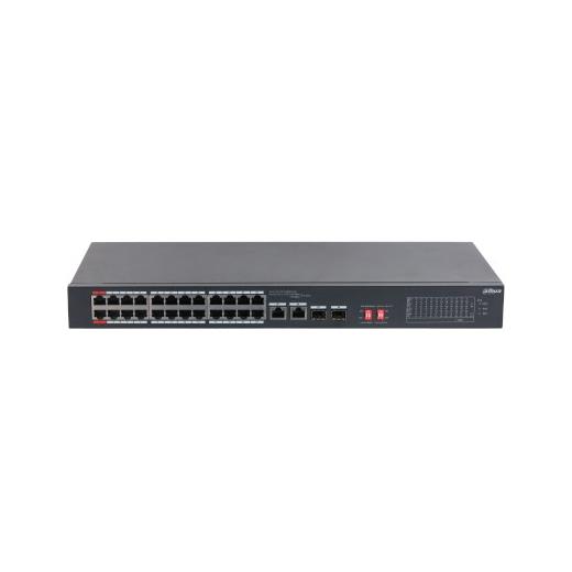 DAHUA PFS3226-24ET-240 24 PORT 24XFE-2XGE-2X1GE/SFP 240W Hİ-POE SWİTCH