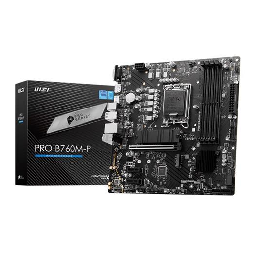 MSI PRO B760M-P DDR5 6800MHz(OC) M.2 HDMI mATX 1700p