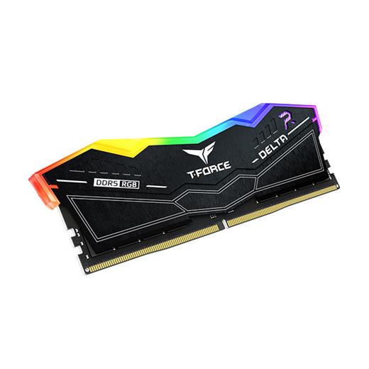 TEAM T-FORCE DELTA RGB BLACK 32GB 2X16GB 6400MHZ DDR5 CL40 GAMING (FF3D532G6400HC40BDC01)