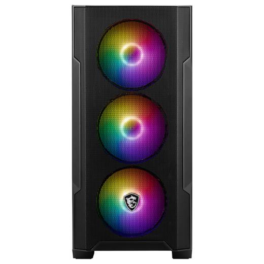 MSI MAG FORGE M100A 4X120MM ARGB MATX GAMING KASA