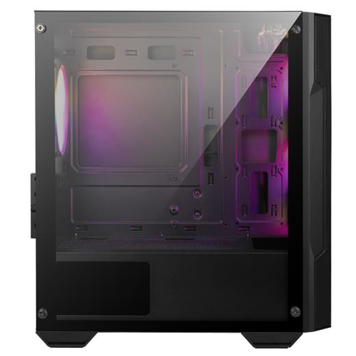 MSI MAG FORGE M100A 4X120MM ARGB MATX GAMING KASA