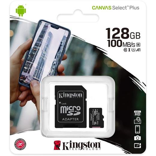 128GB MICRO SD SELECT PLUS KINGSTON SDCS2/128GB