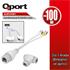QPORT Q-SPLPOE1 POE SPLITTER 2IN1 AG KONNEKTORU +