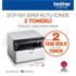 BROTHER DCP-1511-2T MONO LAZER YAZ/TAR/FOT (2 TAM DOLU TONER) 