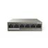 IP-COM F1106P-4-63W 4 PORT 10/100+2X10/100 UPLINK METAL KASA 58W POE SWITCH 