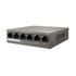 IP-COM F1106P-4-63W 4 PORT 10/100+2X10/100 UPLINK METAL KASA 58W POE SWITCH 